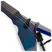 Wood Viper 5 String Electric Violin, Caribbean Blue Quilt Maple