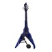 Wood Viper 5 String Electric Violin, Caribbean Blue Quilt Maple