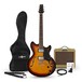 San Francisco Semi gitara akustyczna +    SubZero V35RG Amp pakiet, Sunburst