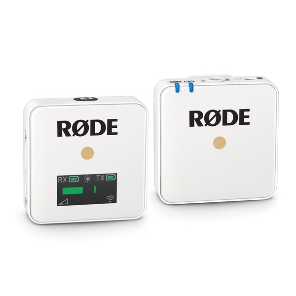 Rode Wireless Go, White - Angled