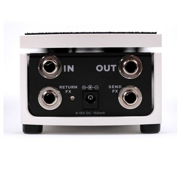 Ernie Ball VPJR Tuner Pedal, White - Input/Output View