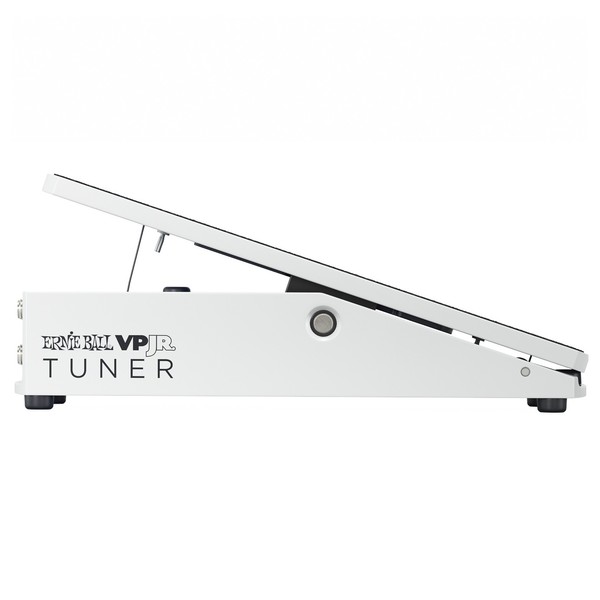 Ernie Ball VPJR Tuner Pedal, White - Side View