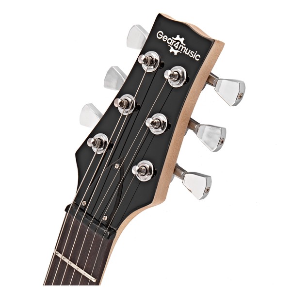 3/4 New Jersey II Electric Guitar by Gear4music, Black
