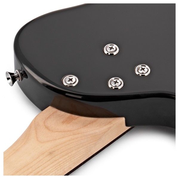 3/4 New Jersey II Electric Guitar by Gear4music, Black