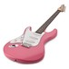 LA Left Handed Electric Guitar + Amp Pack, Pink