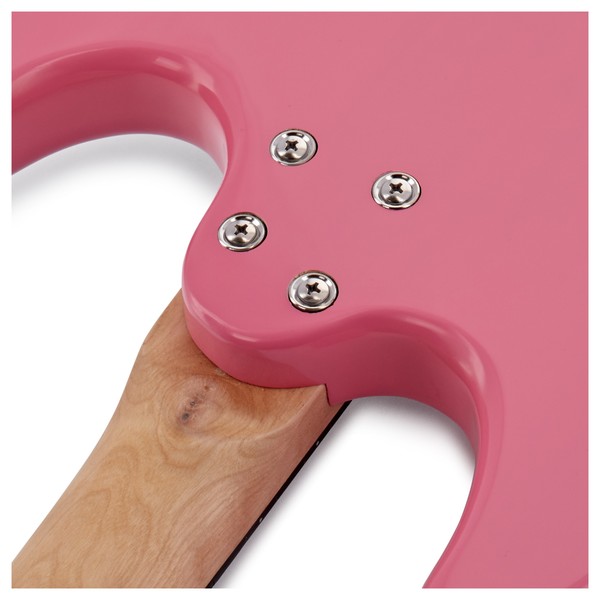 LA Left Handed Electric Guitar + Amp Pack, Pink