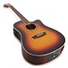 Washburn D7SCE Harvest Electro Acoustic, Tobacco Sunburst