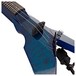 Wood Viper 4 String Electric Violin, Caribbean Blue Quilt Maple