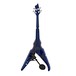 Wood Viper 4 String Electric Violin, Caribbean Blue Quilt Maple