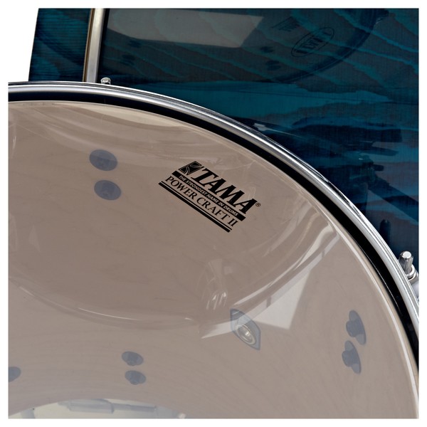 Tama Superstar Classic Exotix 22" 7pc, Gloss Sapphire Lacebark Pine