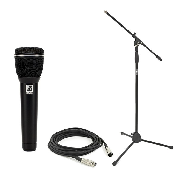 Electro-Voice ND96 Dynamic Vocal Microphone With Stand and Cable