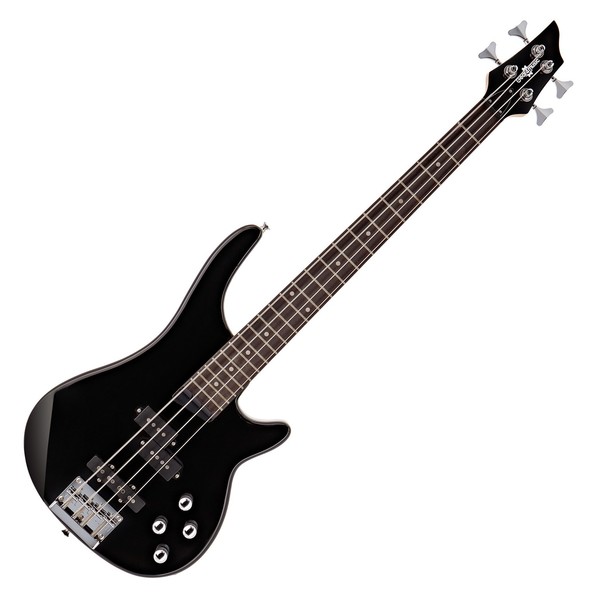 3/4 Chicago Bass Guitar by Gear4music, Black