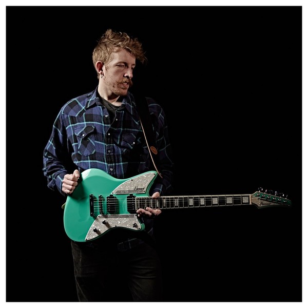 Hartwood Charger Electric Guitar, Peppermint Lifestyle