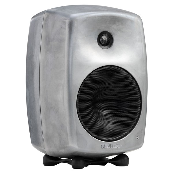 8040BRW Studio Monitor, Raw Finish - Angled 2