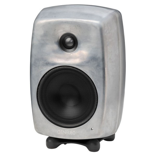 8030CRW Studio Monitor, Raw Finish - Angled Top