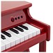 Korg tinyPiano 25 Mini Key Digital Toy Piano, Gloss Red