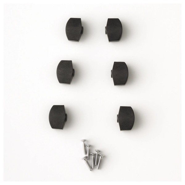 PRS Low Mass Locking Tuner Buttons Set of 6, Black