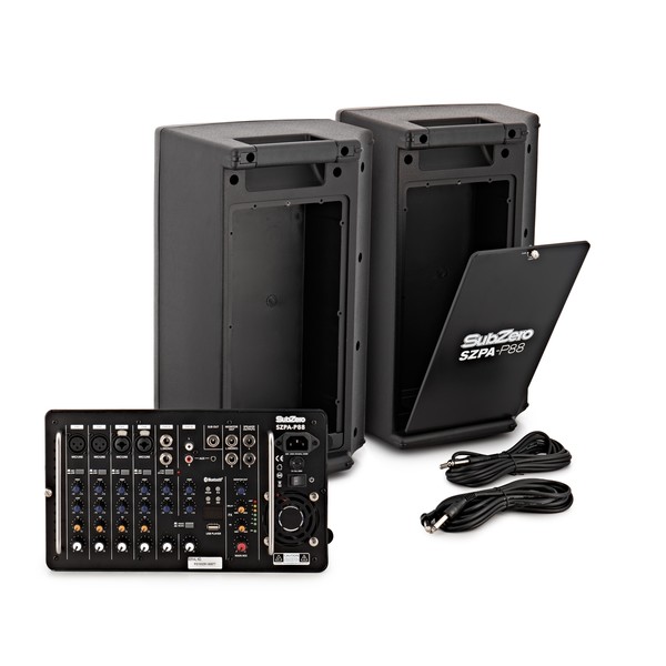SubZero P88 500W 8" Portable Bluetooth PA System