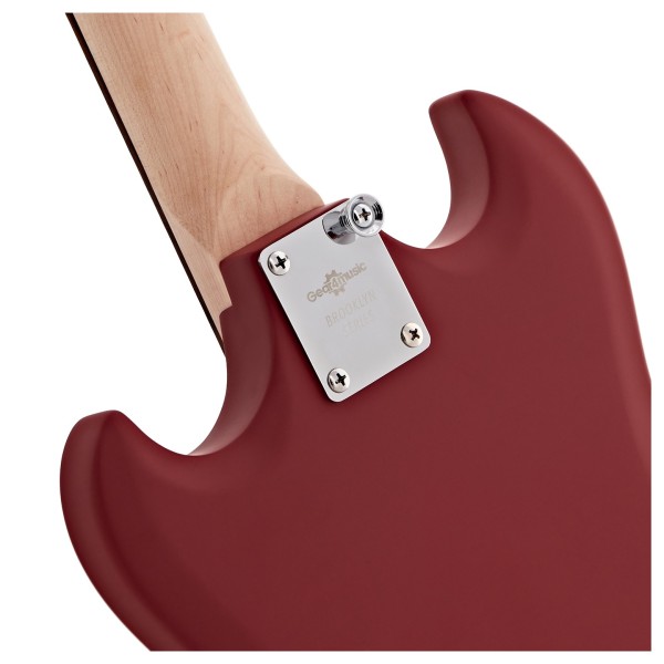 Brooklyn Electric Guitar Red, 10W Guitar Amp & Accessory Pack