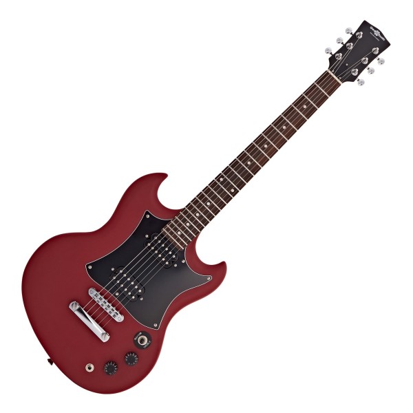Brooklyn Electric Guitar Red, 10W Guitar Amp & Accessory Pack