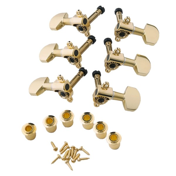 PRS Phase III Locking Tuner Set of 6, Gold - Main