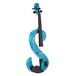 Stagg Electric Violin Outfit with Accessories, Metallic Blue