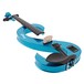 Stagg Electric Violin Outfit with Accessories, Metallic Blue