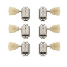 Gibson PMMH-050 Vintage Nickel Machine Heads, Yellow Buttons
