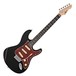 LA II Electric Guitar SSS + Amp Pack, Black