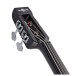 3/4 Size Electric Double Bass by Gear4music, Black