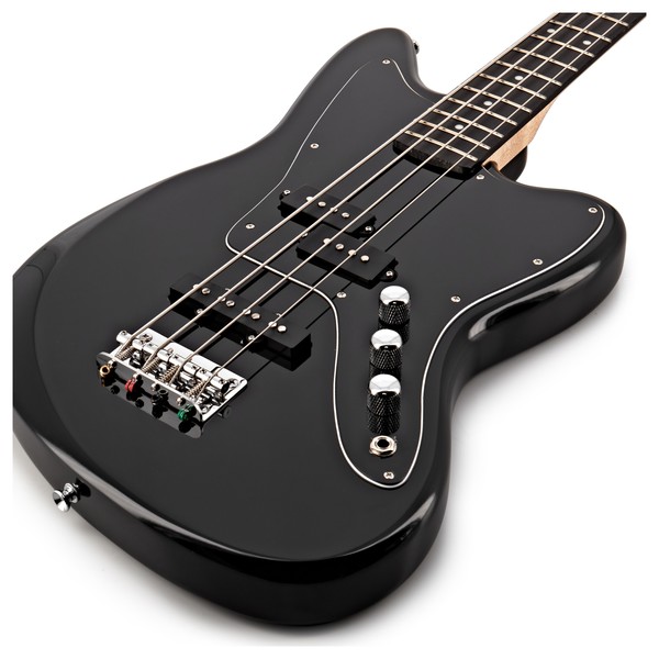 RedSub SF Bass Guitar and BA-30 Amp Bundle, All Black