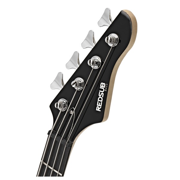 RedSub SF Bass Guitar and BA-30 Amp Bundle, All Black