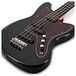 RedSub SFS Short Scale Bass Guitar, Jet Black