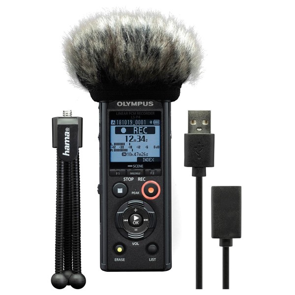 Olympus LS-P4 Podcaster Kit - Full Bundle