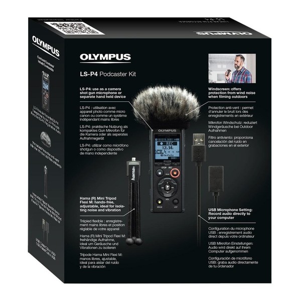 Olympus LS-P4 Podcast Bundle - Boxed