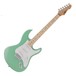 LA Select Electric Guitar SSS By Gear4music, Seafoam Green