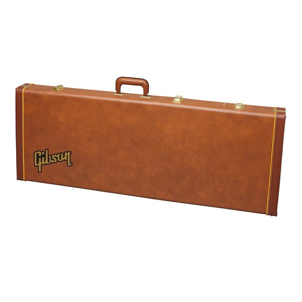 Gibson Explorer Hardshell Case, Brown - Front View