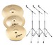 Zildjian Crash / China Set with Stands