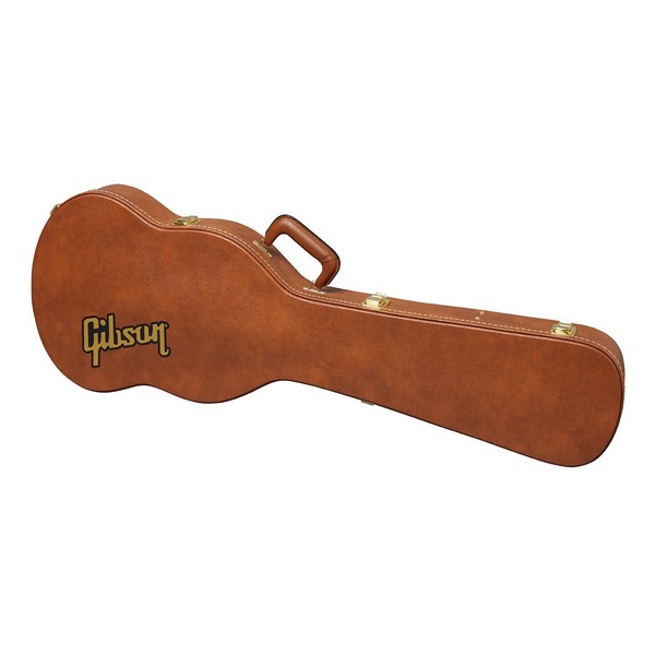 Gibson SG Bass Hardshell Case, Brown - Front View