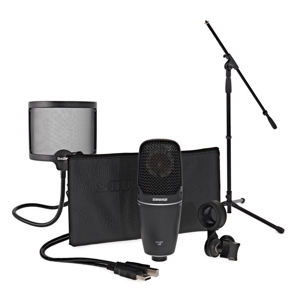 Shure PG27-USB Vocal Recording Pack