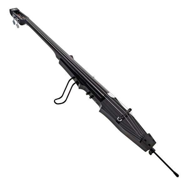 3/4 Size Electric Double Bass by Gear4music, Black