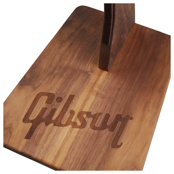 Gibson Handcrafted Walnut Guitar Stand at Gear4music