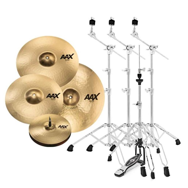Sabian AAX Promotional Set with Stands