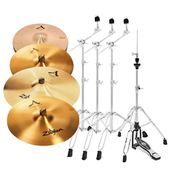 Zildjian A Cymbal Set with Stands