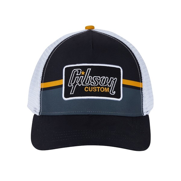 Gibson Custom Shop Premium Trucker Snapback - Front View