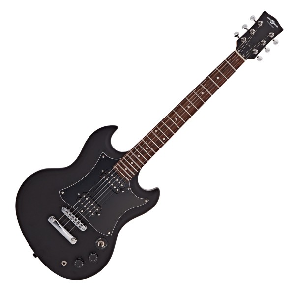 Brooklyn Electric Guitar Black, 10W Guitar Amp & Accessory Pack