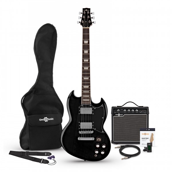 Brooklyn Electric Guitar + Amp Pack, Black