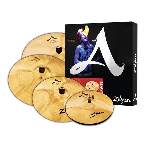 Zildjian A Custom Cymbal Box Set with Stands - Cymbals