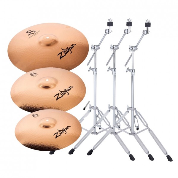 Zildjian S Family Crash Set with Stands