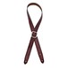 Bear Straps Basic Guitar Strap, Red w/ Nickel Buckle
